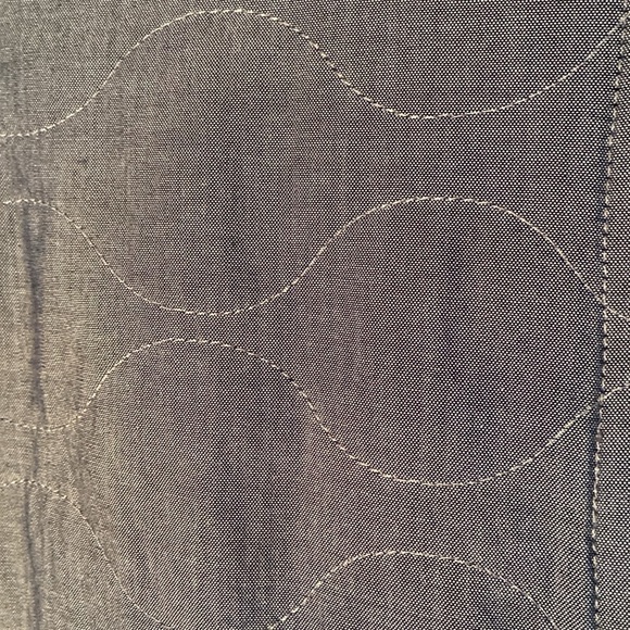 Cat & Jack Gray Quilted Unisex 100% Cotton Jacket Size Large - Picture 7 of 7